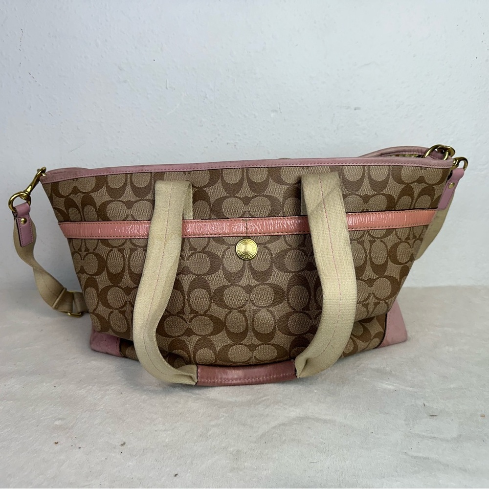 Coach Leatherware Diaper Bag - Picture 3 of 6